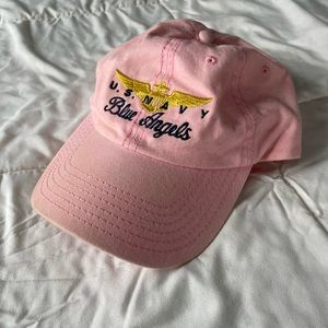 Vintage Blue Angels Baseball Cap - Pink
